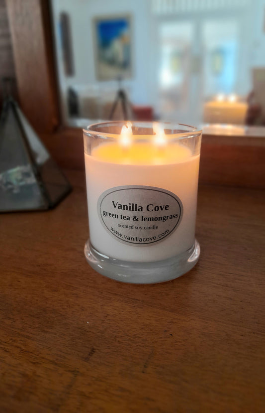 50 hour Green Tea and Lemongrass Candle