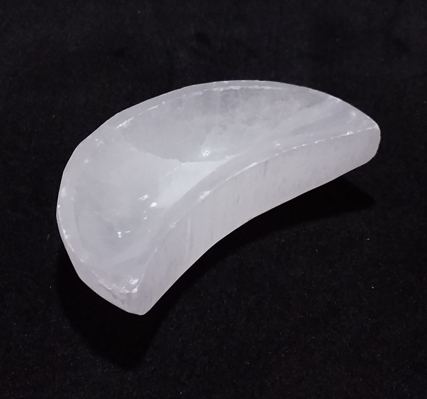 Bowl Selenite Moon small