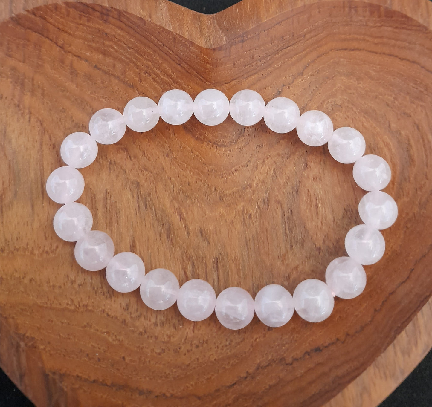 Bracelet - Rose Quartz Beads