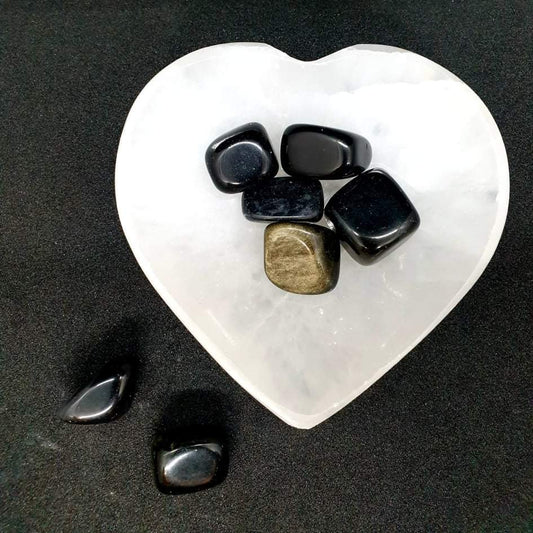 Tumbled Obsidian