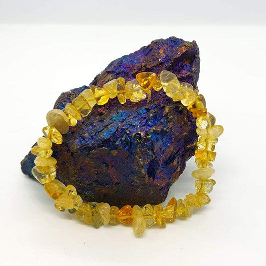 Chip Bracelet - Citrine