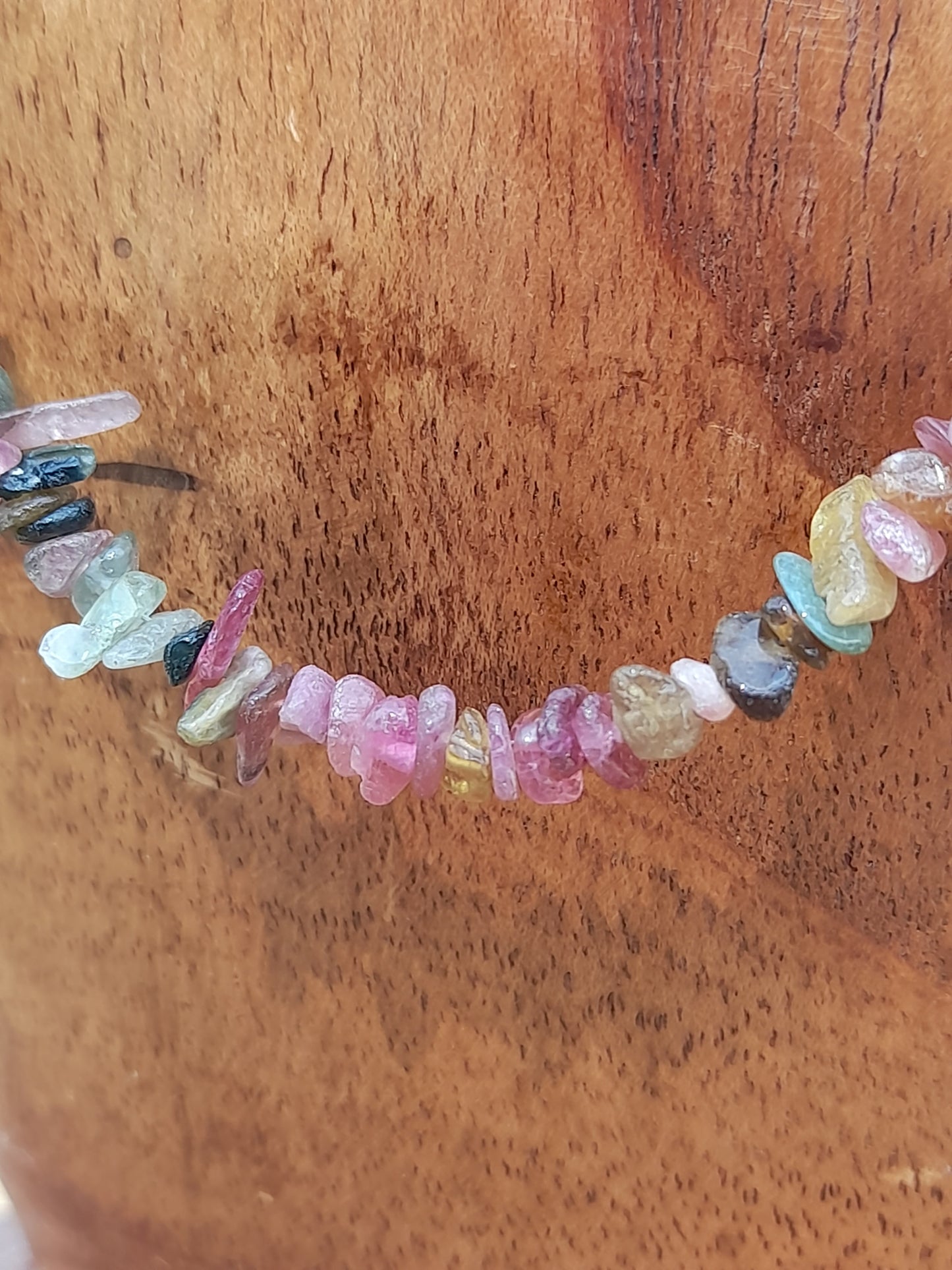 Necklace Short Chip Tourmaline