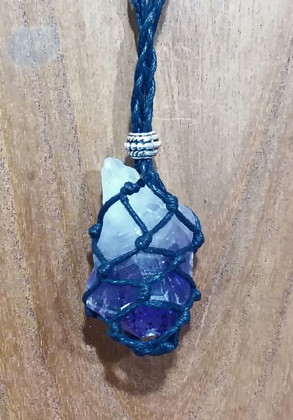 Necklace Net Amethyst