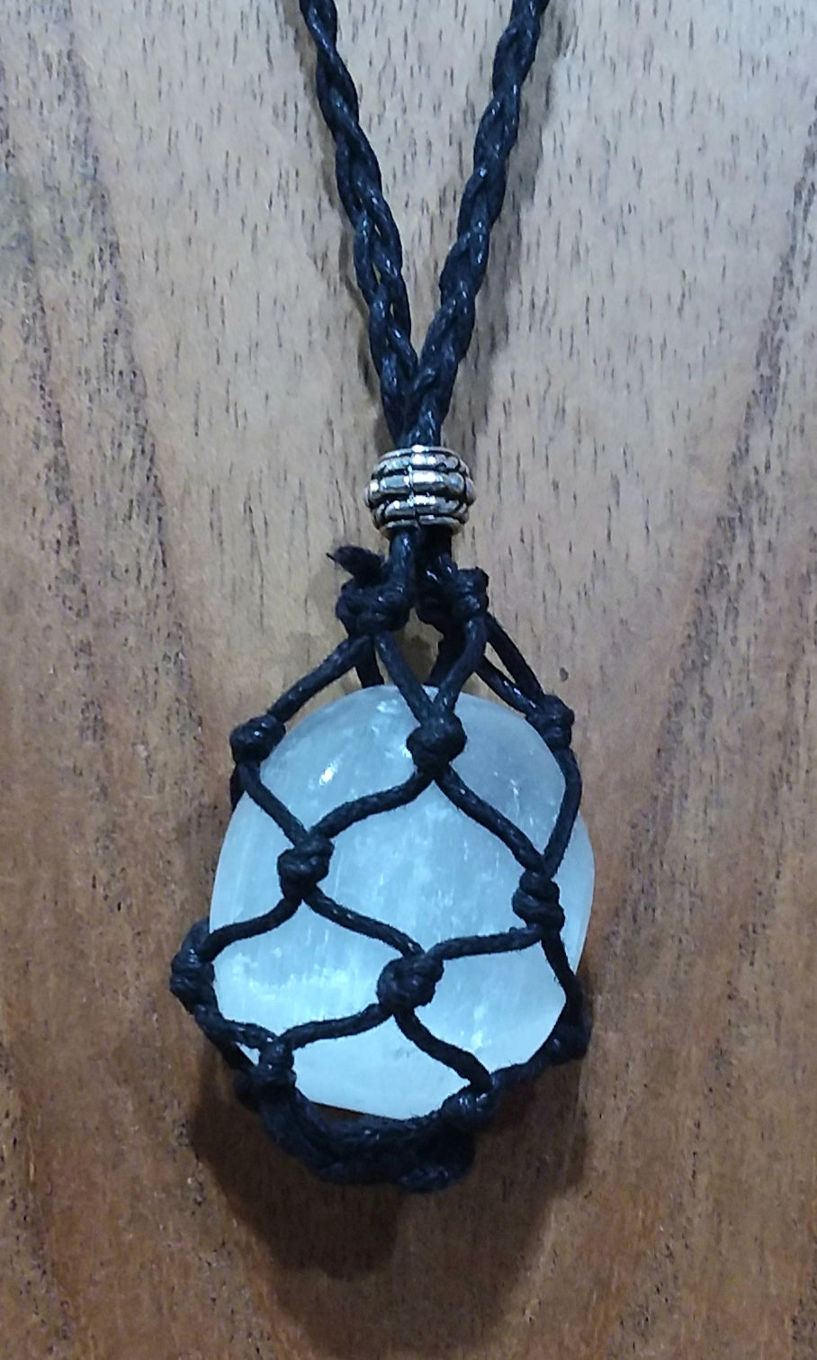 Necklace Net Selenite