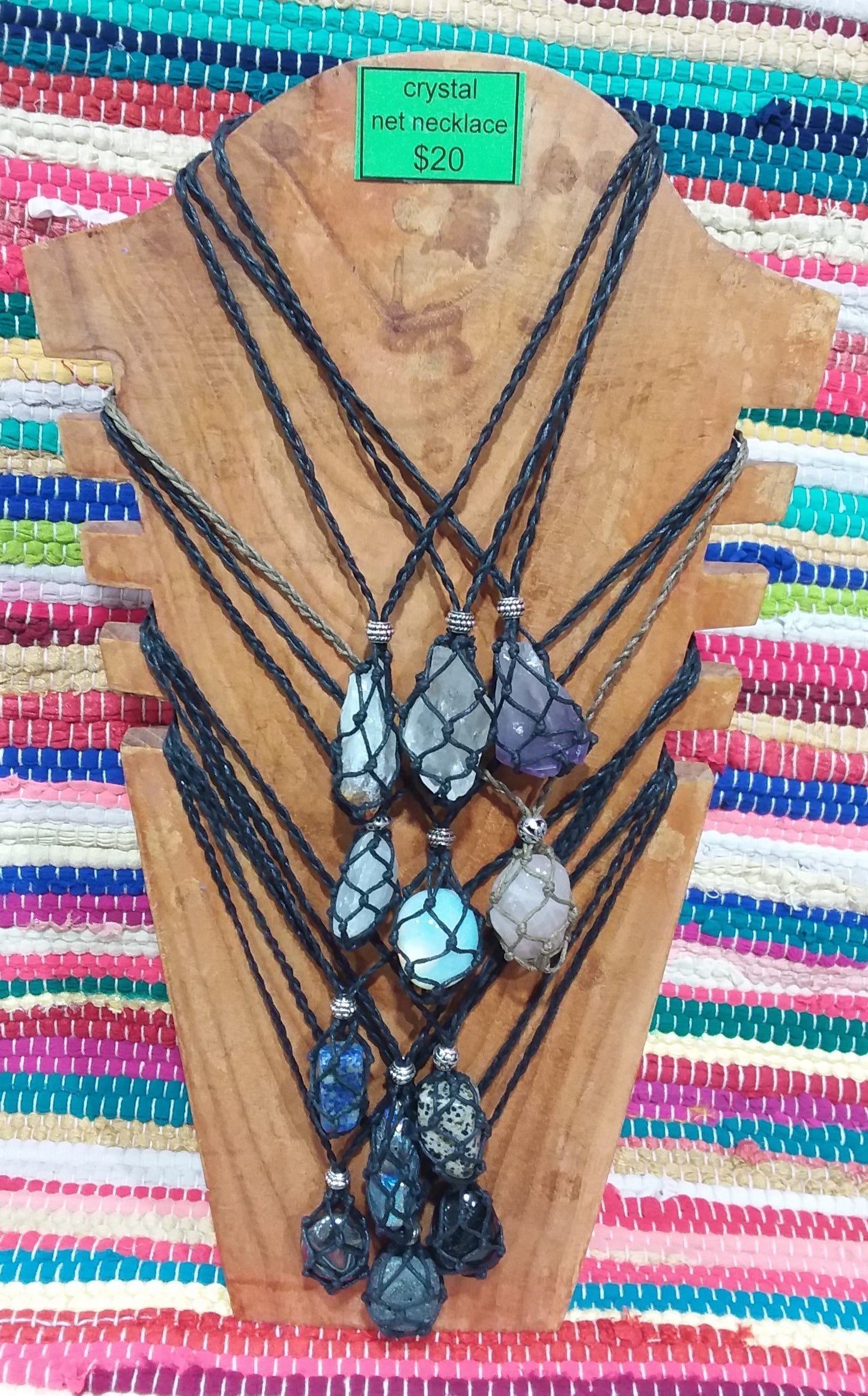 Necklace Net Selenite