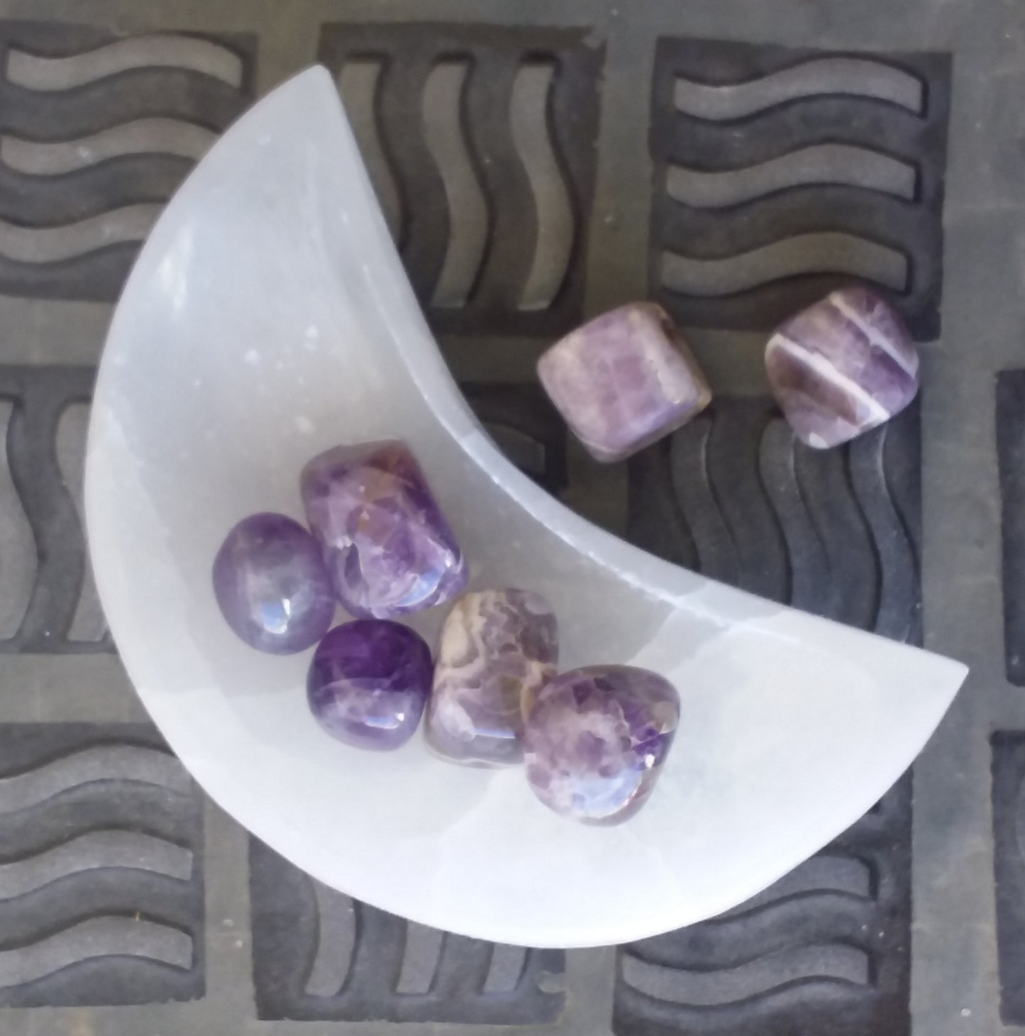 Tumbled Stone Amethyst