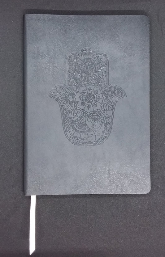 Journal Hamsa Hand Black