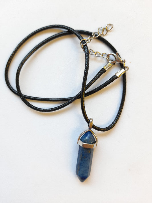 Necklace Short Point Lapis Lazuli