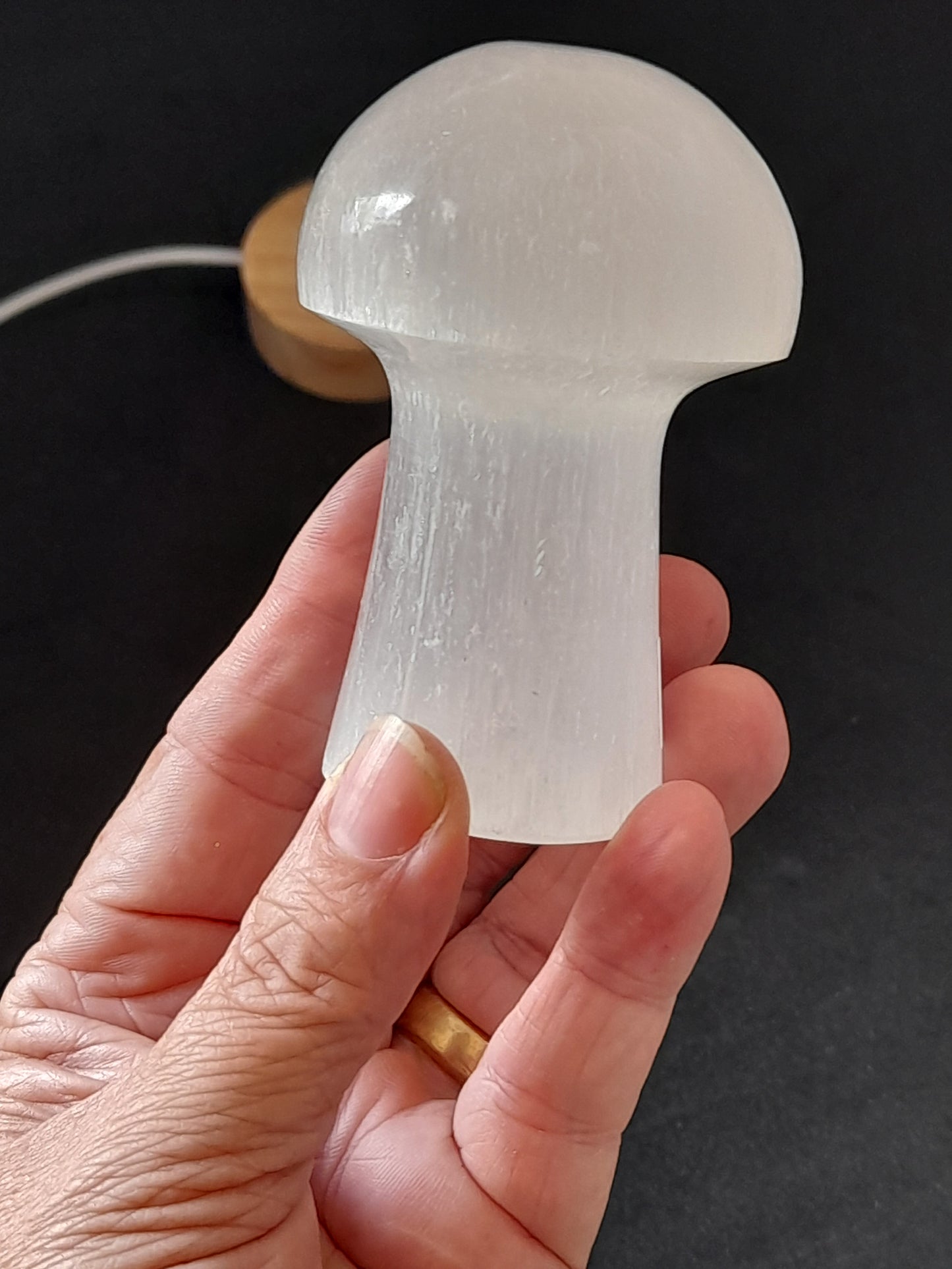 Mushroom Selenite