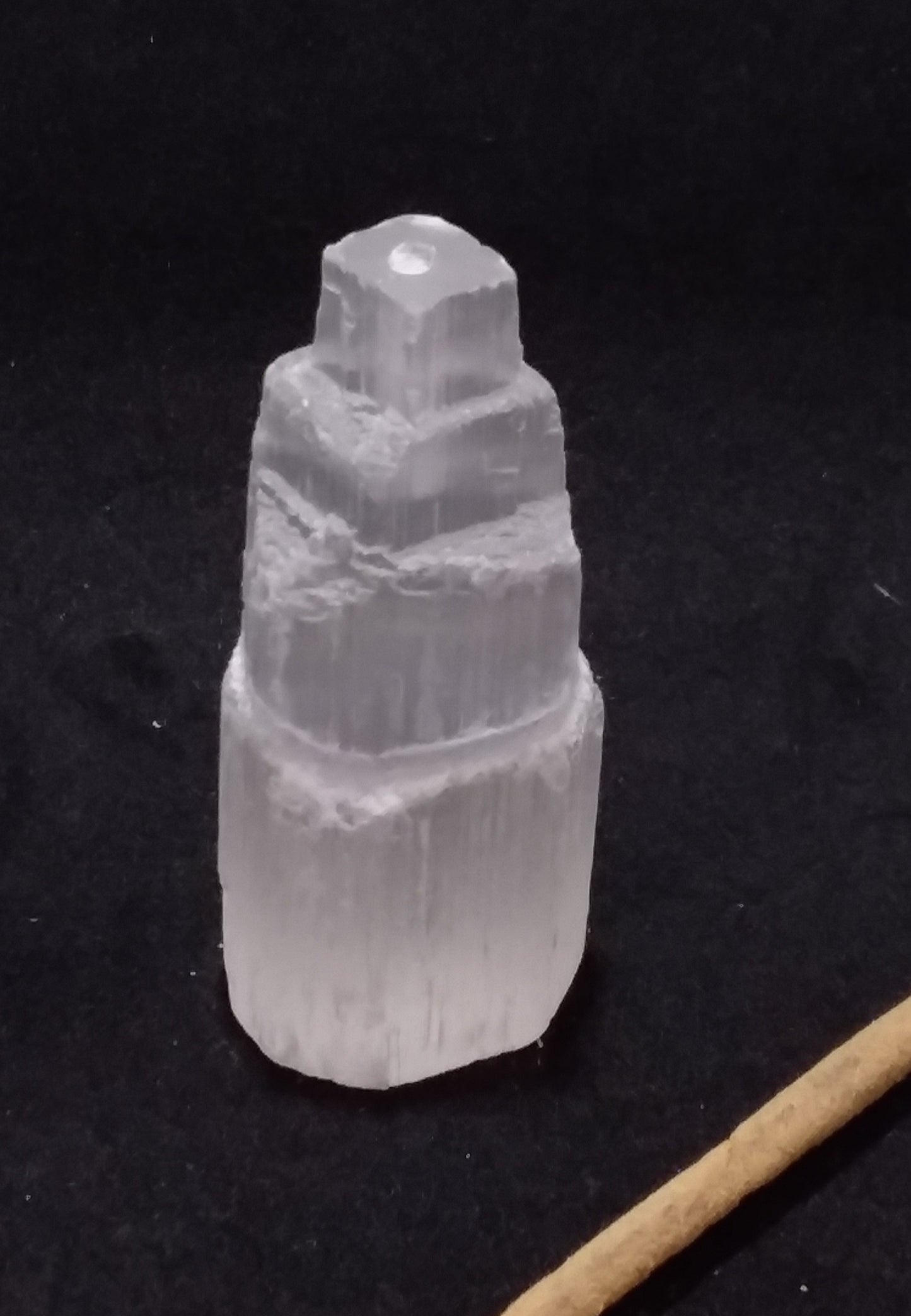 Incense Holder Selenite Tower