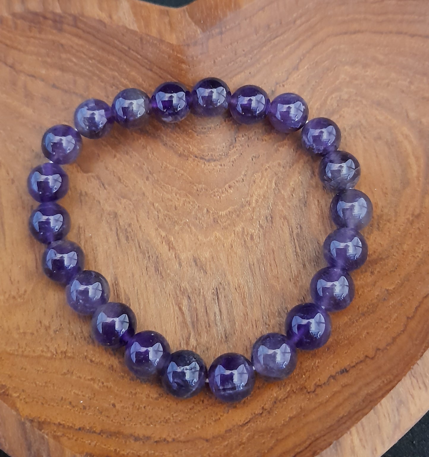 Bracelet - Amethyst Beads