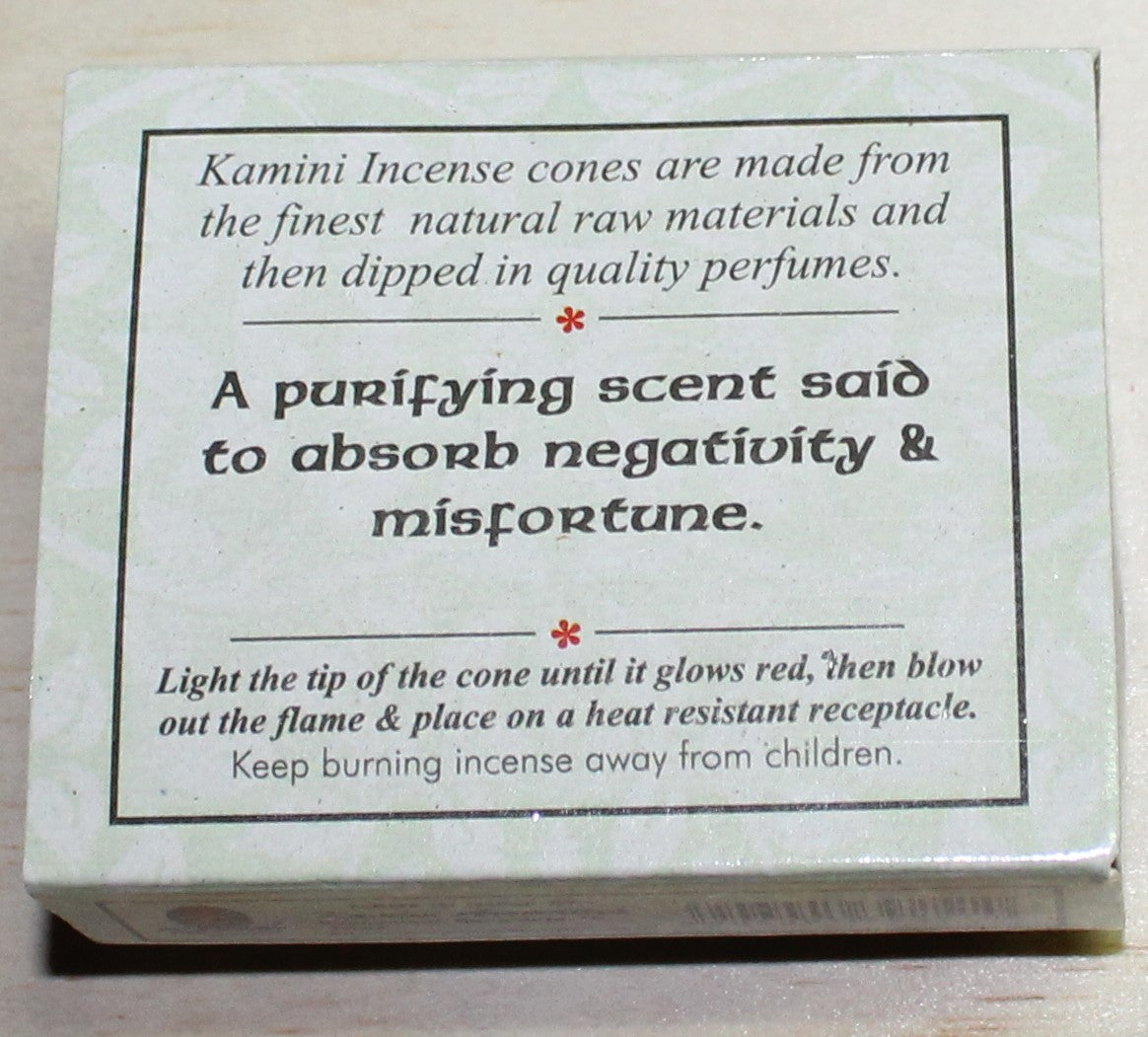 Incense Kamini  Cones - White Sage