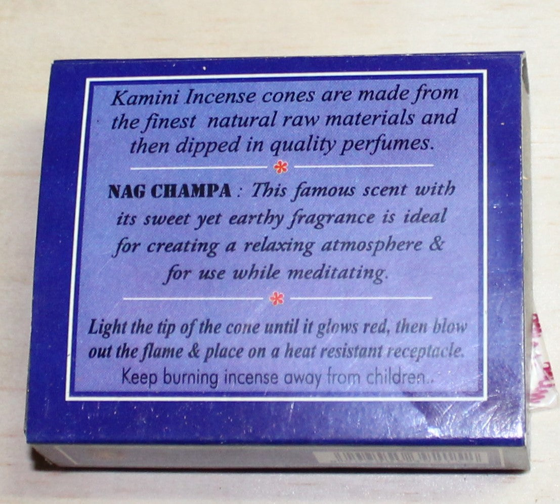 Incense Cones Kamini - Nag Champa