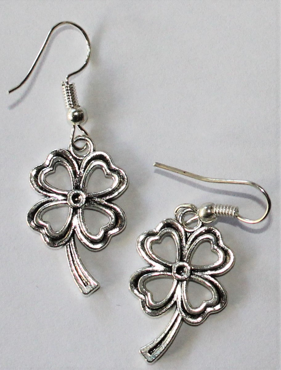 Earring Four Leaf Clover