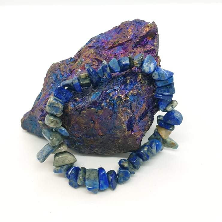 Chip Bracelet - Lapis Lazuli